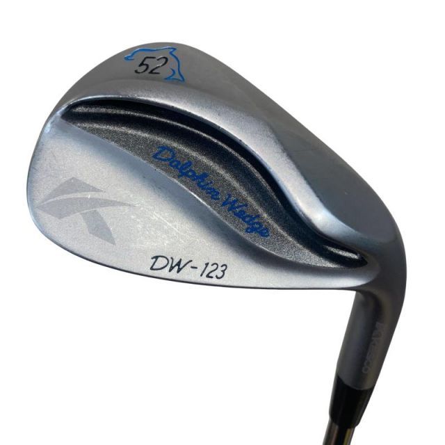 【中古】 キャスコ Dolphin Wedge DW-123 シルバー 52° ウェッジ WG 純正特注シャフト (フレックスS) メンズ 男性用 右利き 右用 Cランク ゴルフクラブ