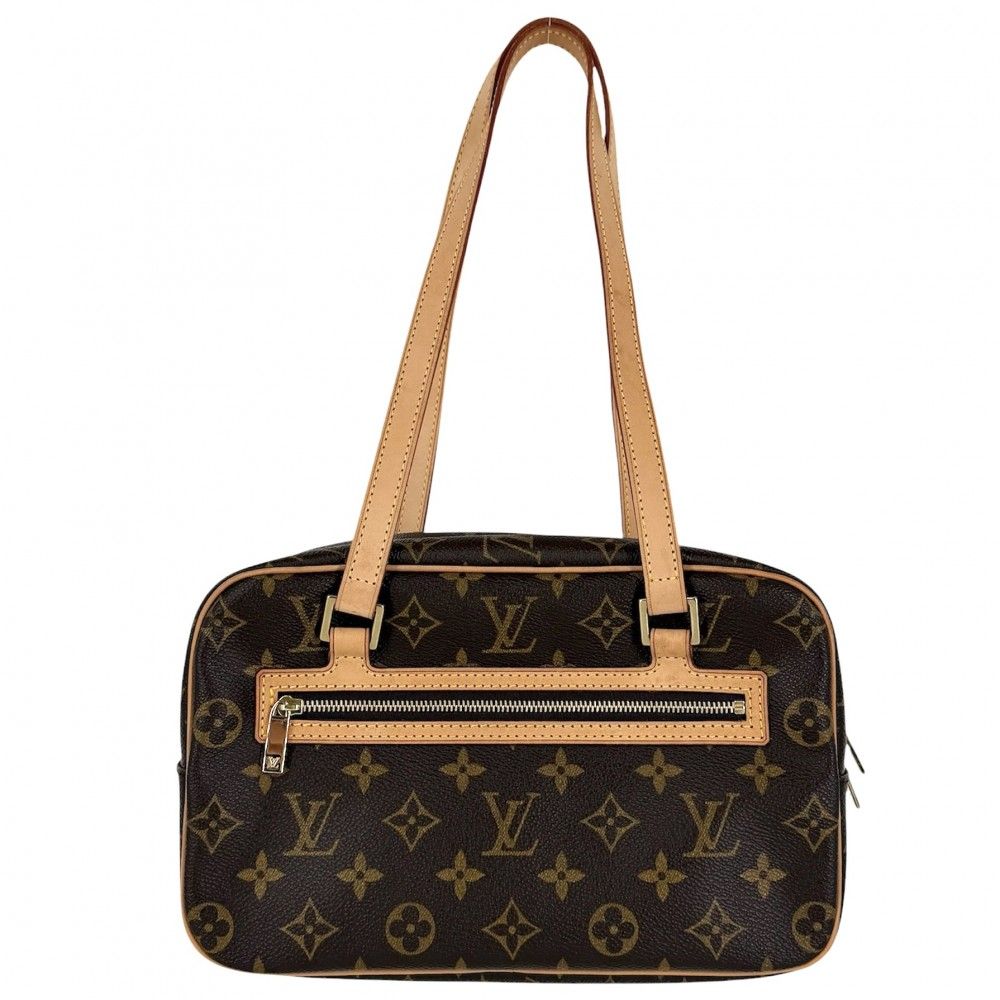 ルイヴィトン ハンドバッグ レディース モノグラム シテMM 肩掛け Cite MM　 LOUIS VUITTON M51182 ブラウン 茶 ゴールド金具【中古品】