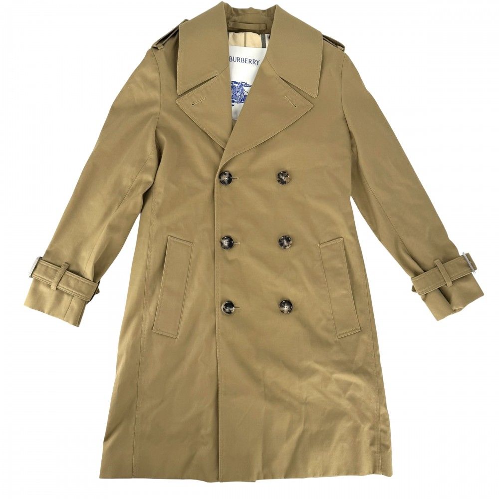 バーバリー トレンチコート レディース ロングコート アウター アパレル 服 BURBERRY 8097739 ベージュ ポリエステル コットン 春 秋【中古品】
