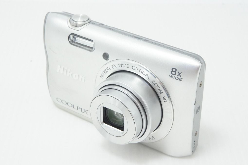 良品 Nikon ニコン COOLPIX A300 コンパクトデジタルカメラ シルバー