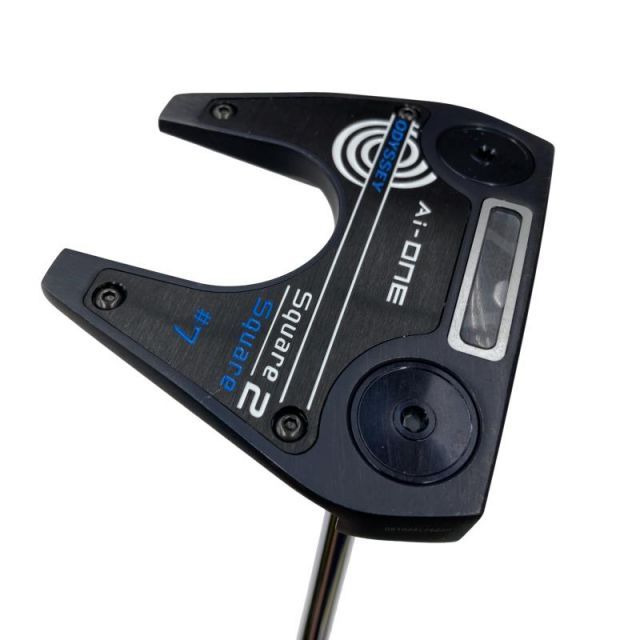 【中古】 オデッセイ Ai-ONE SQUARE 2 SQUARE #7 34インチ パター PT STROKE LAB 90 スチール (フレックスその他) メンズ 男性用 右利き 右用 Cランク ゴルフクラブ