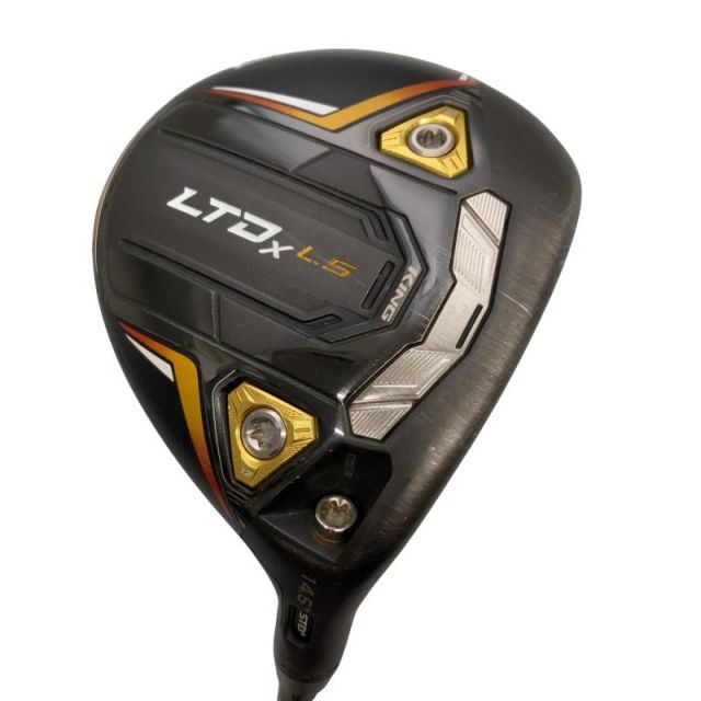 【中古】 コブラ KING LTDx LS 3W(ブラック) フェアウェイウッド FW Tour AD for Cobra(FW) (フレックスS) メンズ 男性用 右利き 右用 Dランク ゴルフクラブ