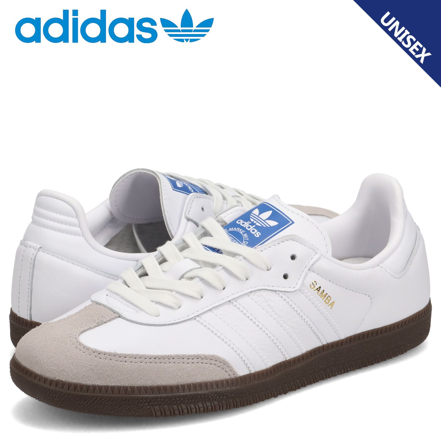 アディダス オリジナルス adidas Originals スニーカー サンバ OG メンズ レディース SAMBA OG IE3439、WHITE/M