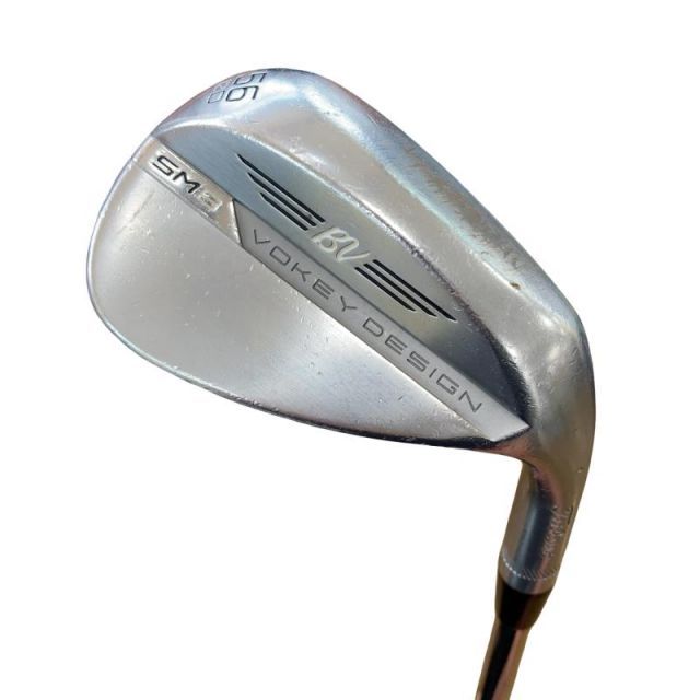 【中古】 タイトリスト VOKEY SPIN MILLED SM8 ツアークロム 56°/12°D ウェッジ WG Dynamic Gold (フレックスS) メンズ 男性用 右利き 右用 Dランク ゴルフクラブ