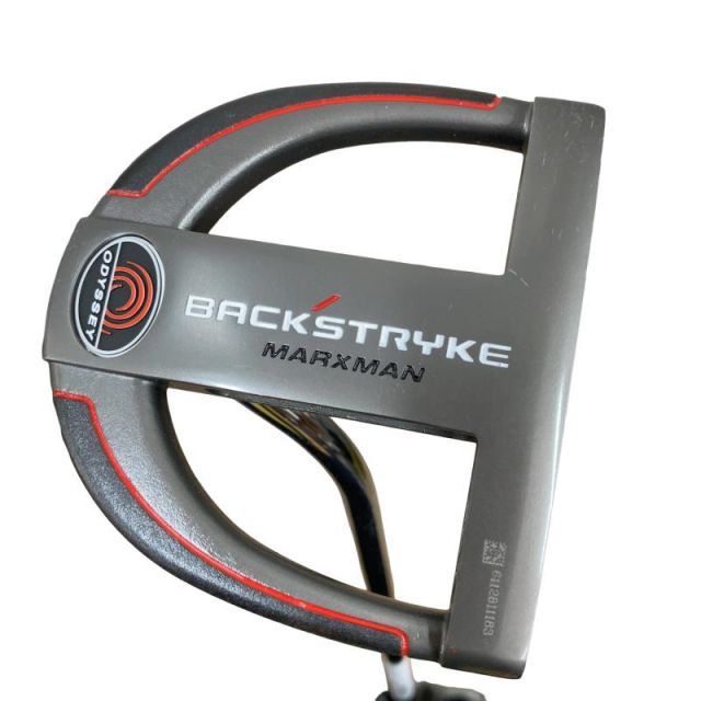 【中古】 オデッセイ BACK STRYKE MARXMAN 33インチ パター PT スチール (フレックスその他) メンズ 男性用 右利き 右用 Bランク ゴルフクラブ