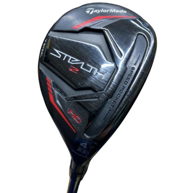 【中古】 テーラーメイド STEALTH2 HD U4 ユーティリティ UT TENSEI RED TM60(STEALTH UT) (フレックスS) メンズ 男性用 右利き 右用 Cランク ゴルフクラブ