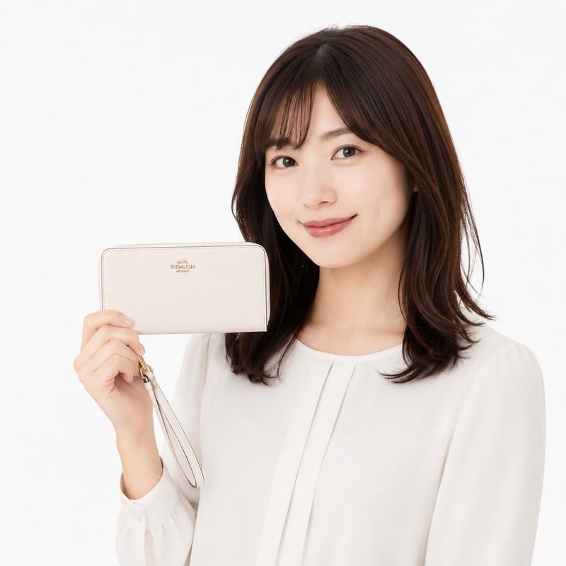 ?コーチ COACH　ロング ジップ アラウンド ウォレット　C3441 IMCHK