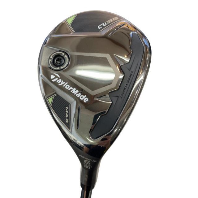 【中古】 テーラーメイド Qi35 MAX U6 ユーティリティ UT 純正特注シャフト (フレックスS) メンズ 男性用 右利き 右用 Bランク ゴルフクラブ