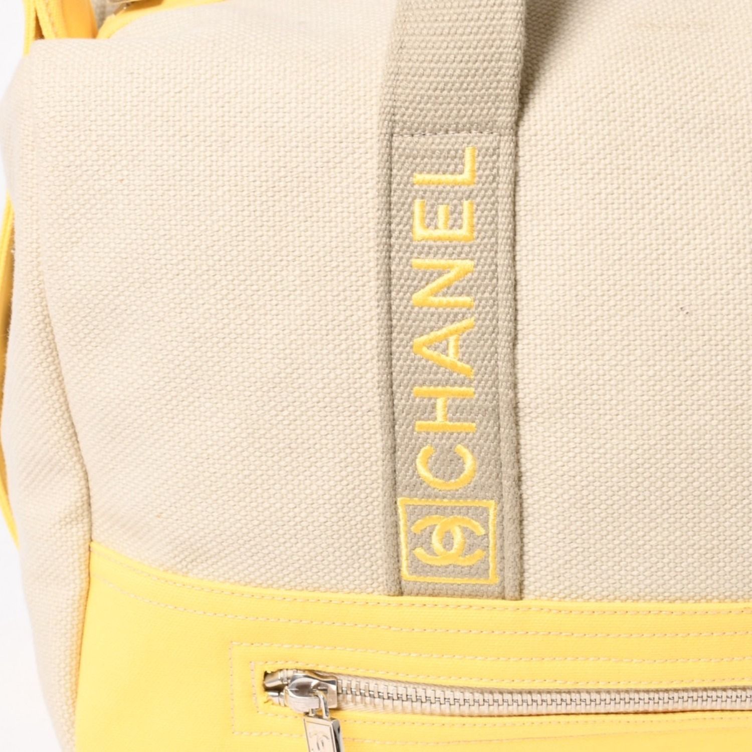 CHANEL シャネル スポーツライン ボストンバッグ ココマーク 12番台