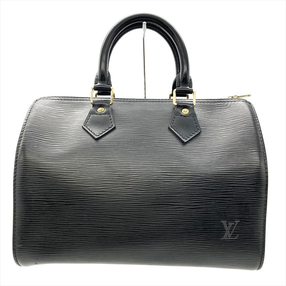 ルイヴィトン LOUIS VUITTON スピーディ25 ハンドバッグ エピ M59032 ブラック ゴールド金具 SP0945 ノワール レディース【中古】