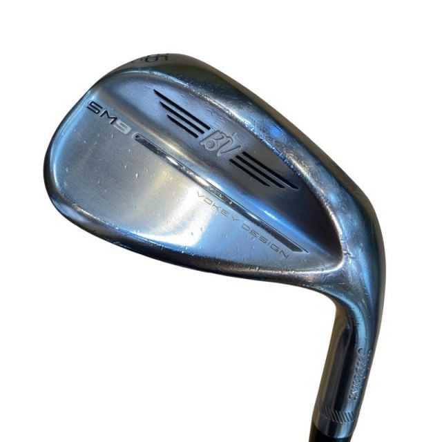【中古】 タイトリスト VOKEY SPIN MILLED SM9 ツアークロム 56°/12°D ウェッジ WG 純正特注シャフト (フレックスS) メンズ 男性用 右利き 右用 Dランク ゴルフクラブ
