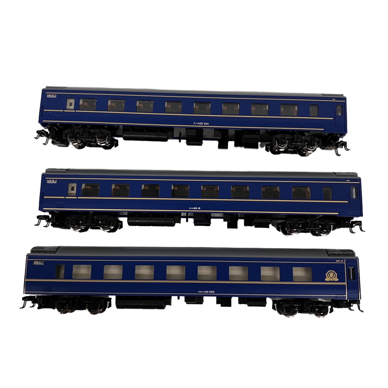 TOMIX 98677 JR 24系25形特急寝台客車 北斗星1・2号 増結セット 中古