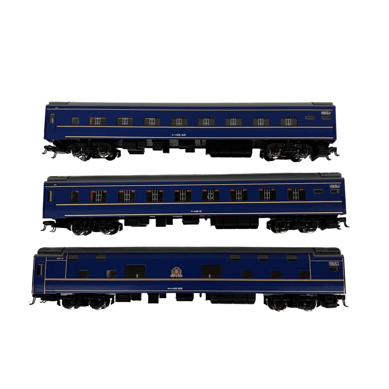TOMIX 98677 JR 24系25形特急寝台客車 北斗星1・2号 増結セット 中古