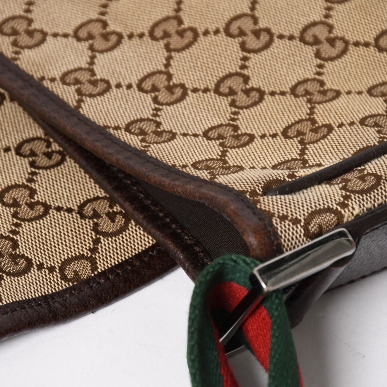 GUCCI グッチ ウェブストラップメッセンジャー ショルダーバッグ