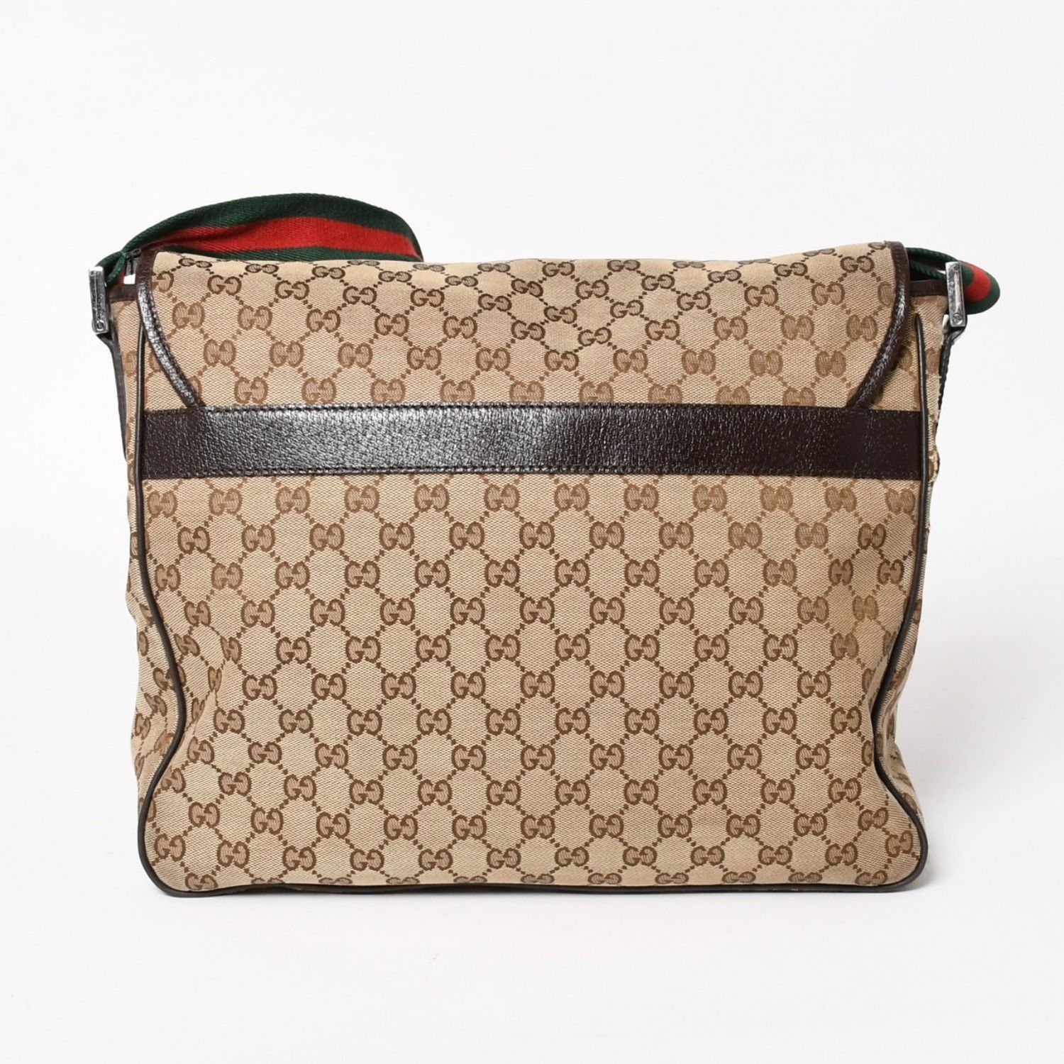 GUCCI グッチ ウェブストラップメッセンジャー ショルダーバッグ