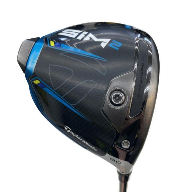 【中古】 テーラーメイド SIM2 9° ドライバー DR 純正特注シャフト (フレックスS) メンズ 男性用 右利き 右用 Cランク ゴルフクラブ