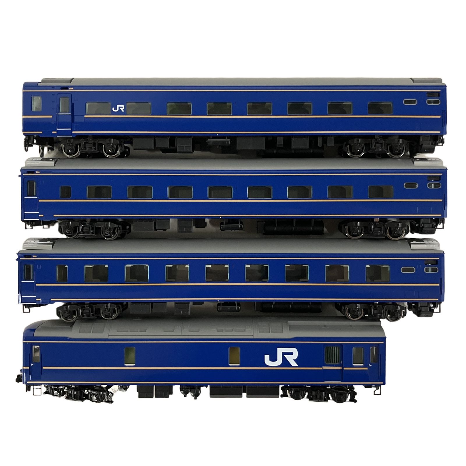 TOMIX HO-9133 JR 24系25形特急寝台客車(エルム)セット 鉄道模型 中古