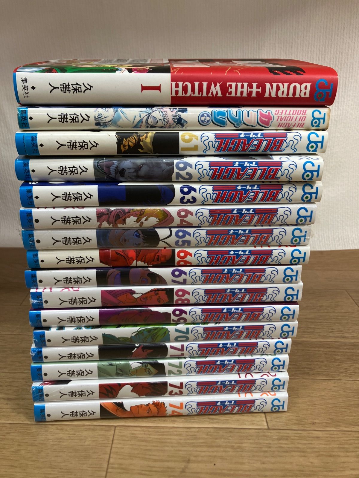 ☆【未開封あり】BLEACH ブリーチ 1～74巻＋関連本2冊 コミック全巻