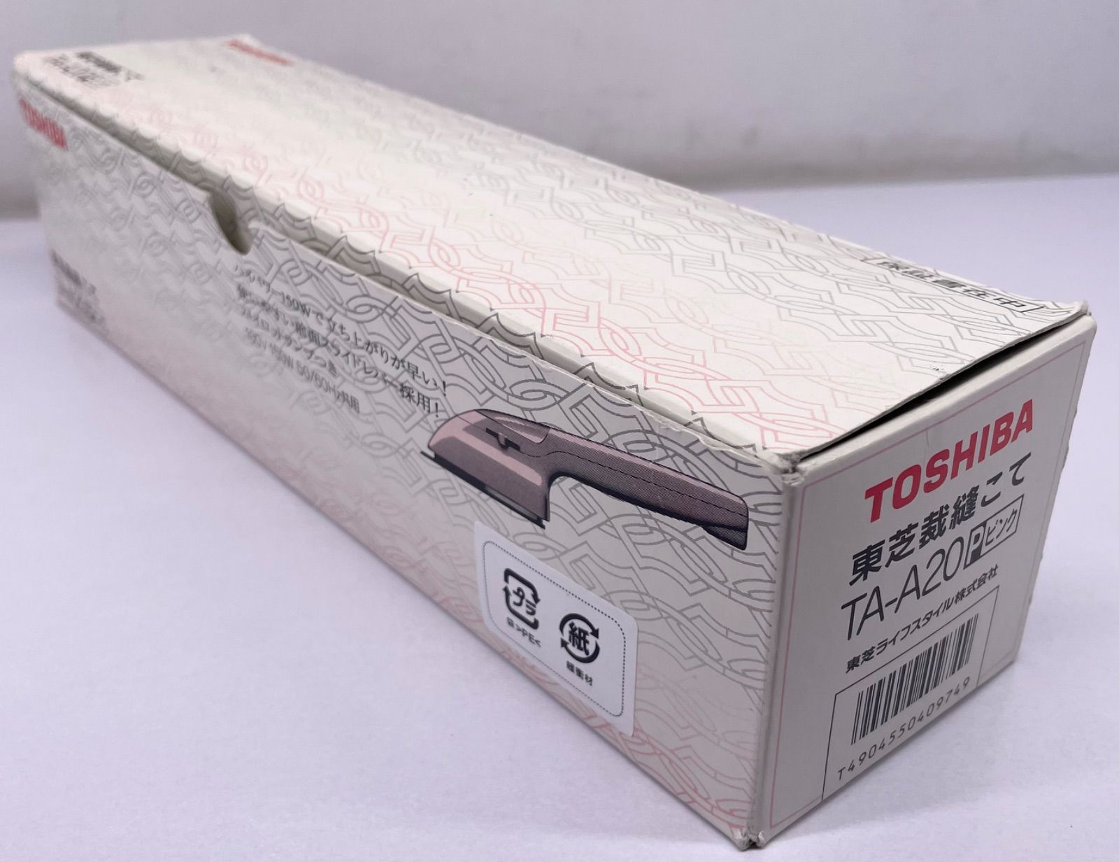 TOSHIBA 東芝 裁縫こて ピンク TA-A20 管理M - メルカリ