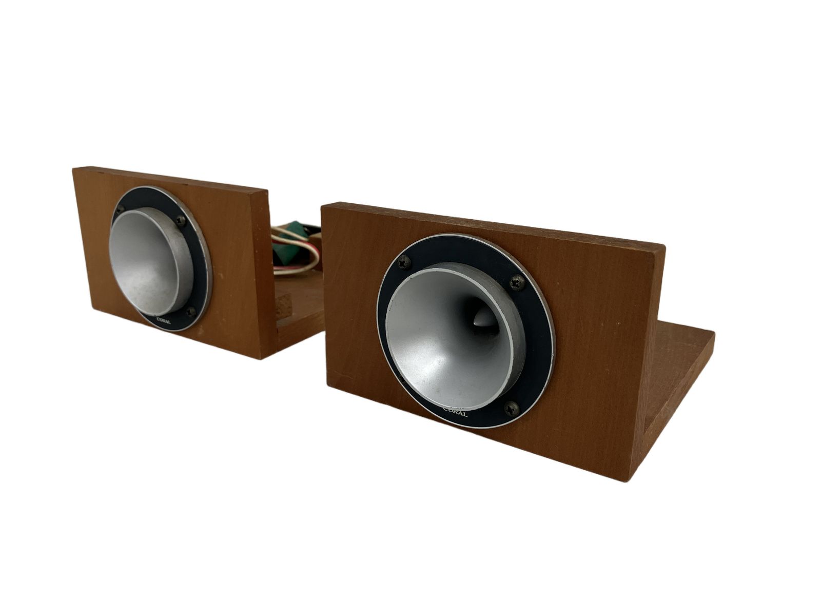 CORAL H-40 ツイーターユニットペア ホーン型ツイーター コーラル 音響