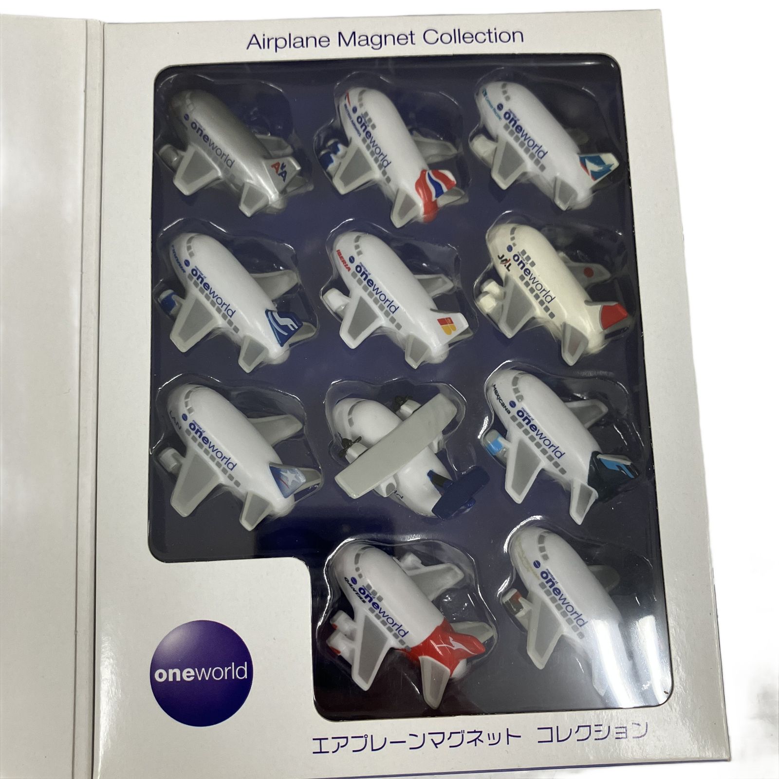 JALUX エアプレーン マグネット コレクション ワンワールドマグネット