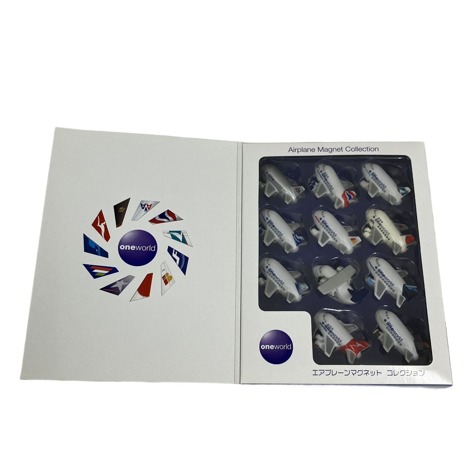エアプレーンマグネットコレクション　ワンワールド JALUX エアプレーン マグネット コレクション ワンワールドマグネット