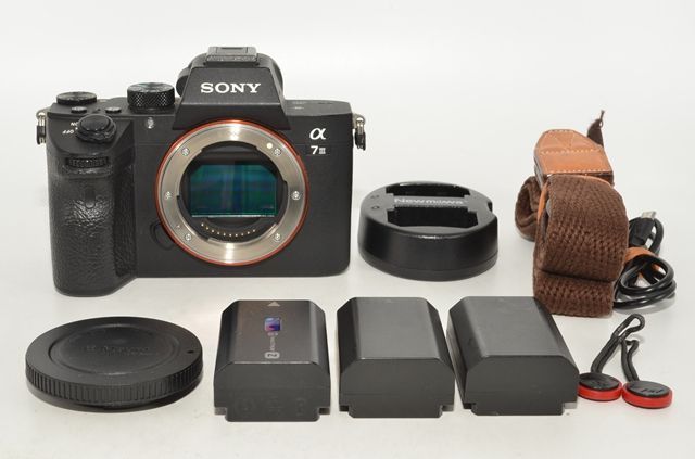 260705☆極上☆SONY(ソニー) フルサイズ ミラーレス一眼カメラ α7III