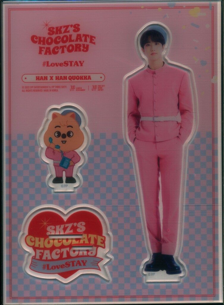 StrayKids 2022CHOCOLATE FACTRORY #LOVESTAY HAN アクリルスタンド