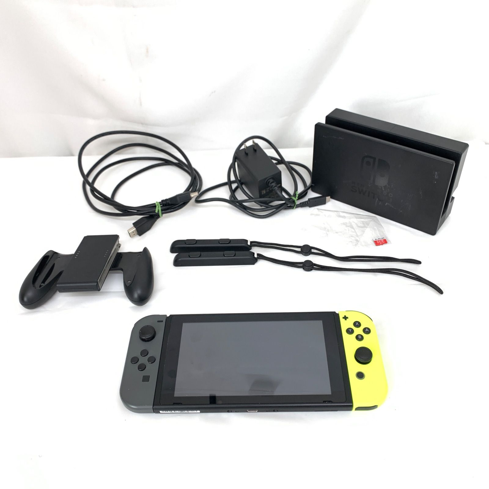 【中古】Nintendo Switch ニンテンドースイッチ HAC-001 箱無し M80714-10