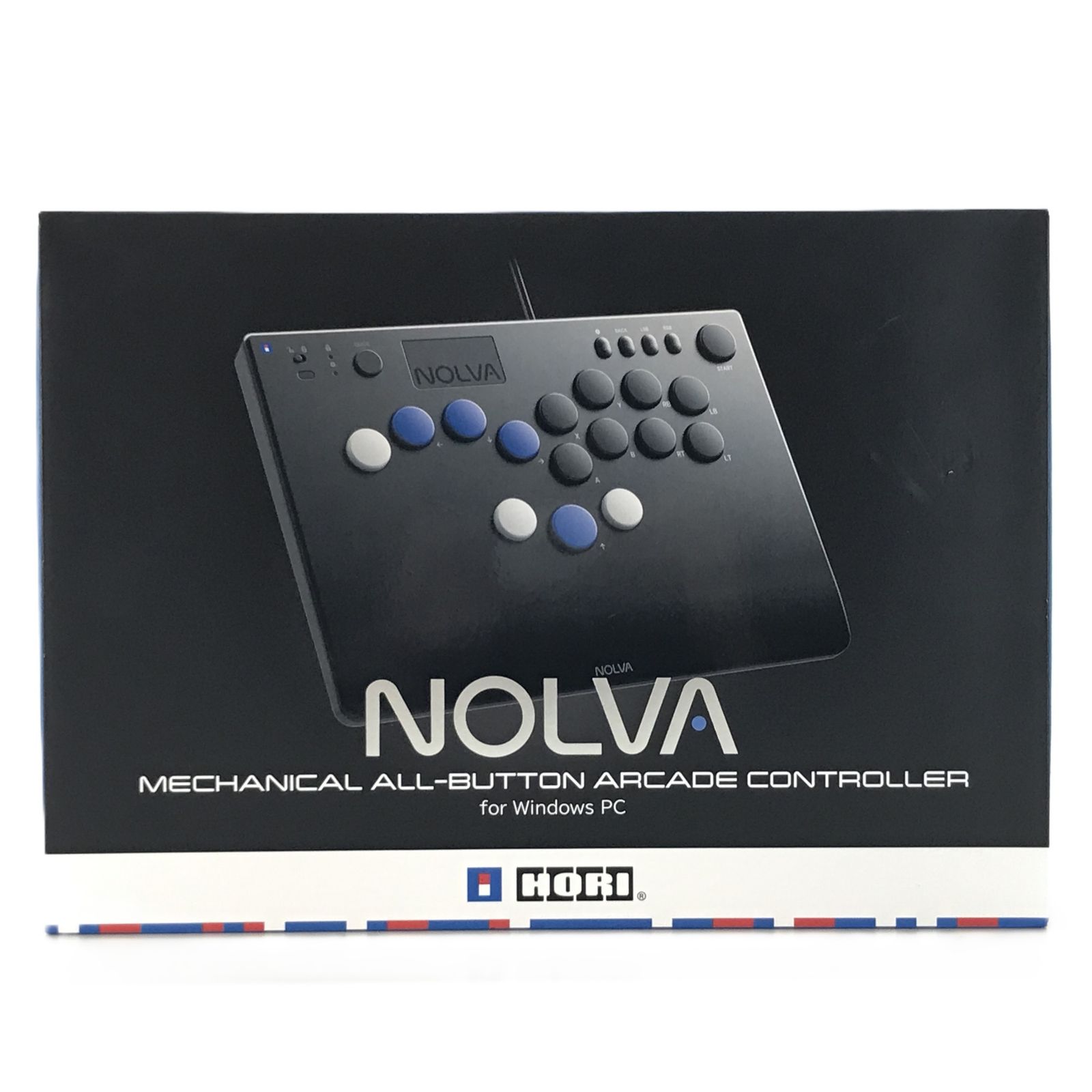 ◎HORI 周辺機器 NOLVA Mechanical All-Button Arcade Controller for Windows PC アケコン 開封品