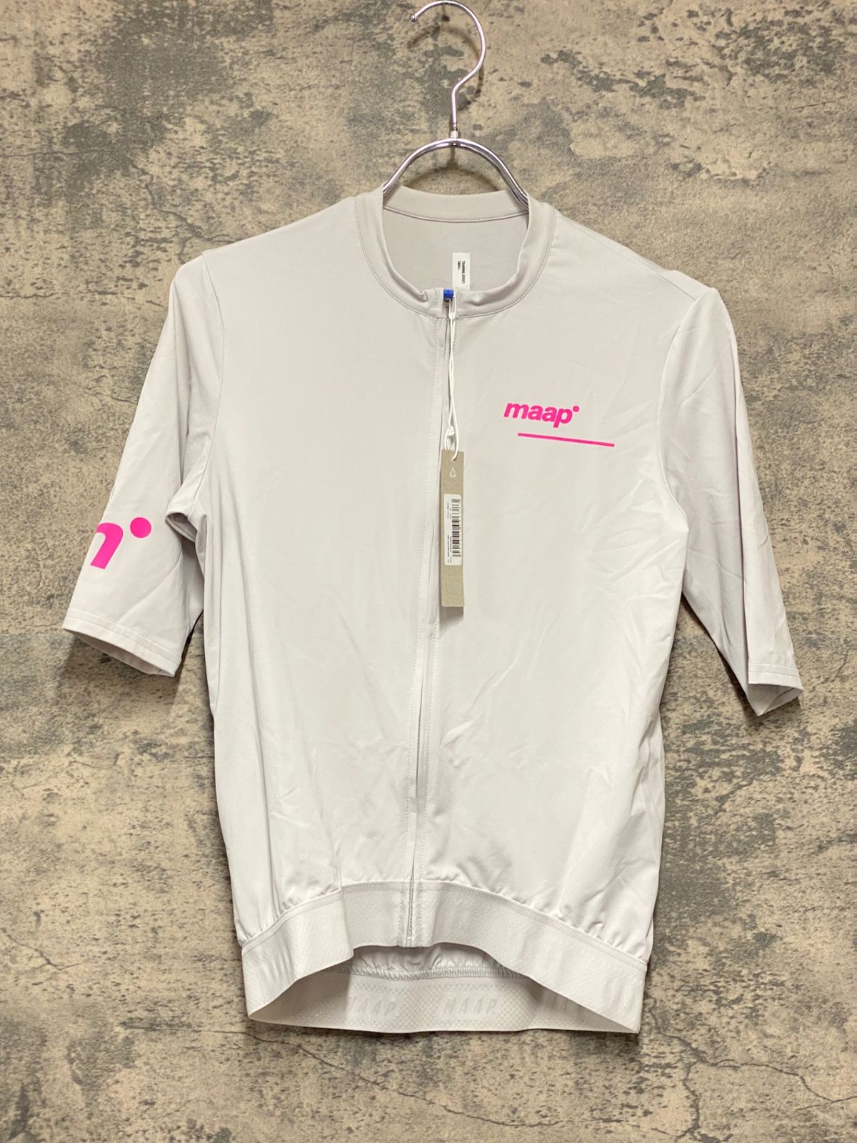 KI311 マープ MAAP TRAINING JERSEY 半袖 サイクルジャージ グレー S