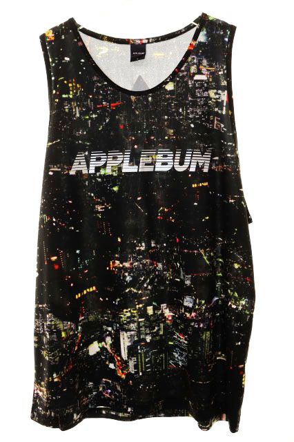 アップルバム APPLEBUM BABYLON VIEW BASKETBALL JERSEY XL バビロン ビュー バスケットボール ジャージー タンクトップ 【ブランド古着ベクトル】【中古】●260713