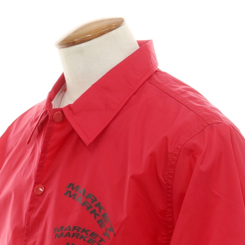 【中古】コムデギャルソン COMME des GARCONS 2024年秋冬 ナイロン コーチジャケット コーチジャケット レッド【サイズM】【ユニセックス】 中古】コムデギャルソン COMME des GARCONS 2024年秋冬 ナイロン