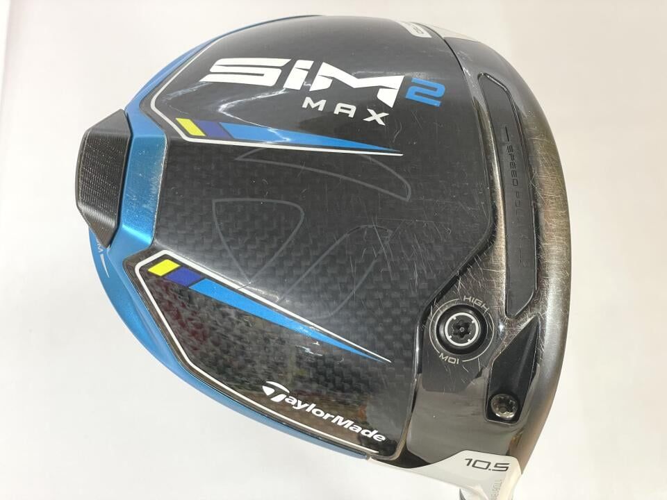 テーラーメイド　SIM2 MAX　10.5度　TENSEI BLUE TM50(SIM2)　Sフレックス　ドライバー　中古　ゴルフドゥ！岡山青江店【最短即日発送】