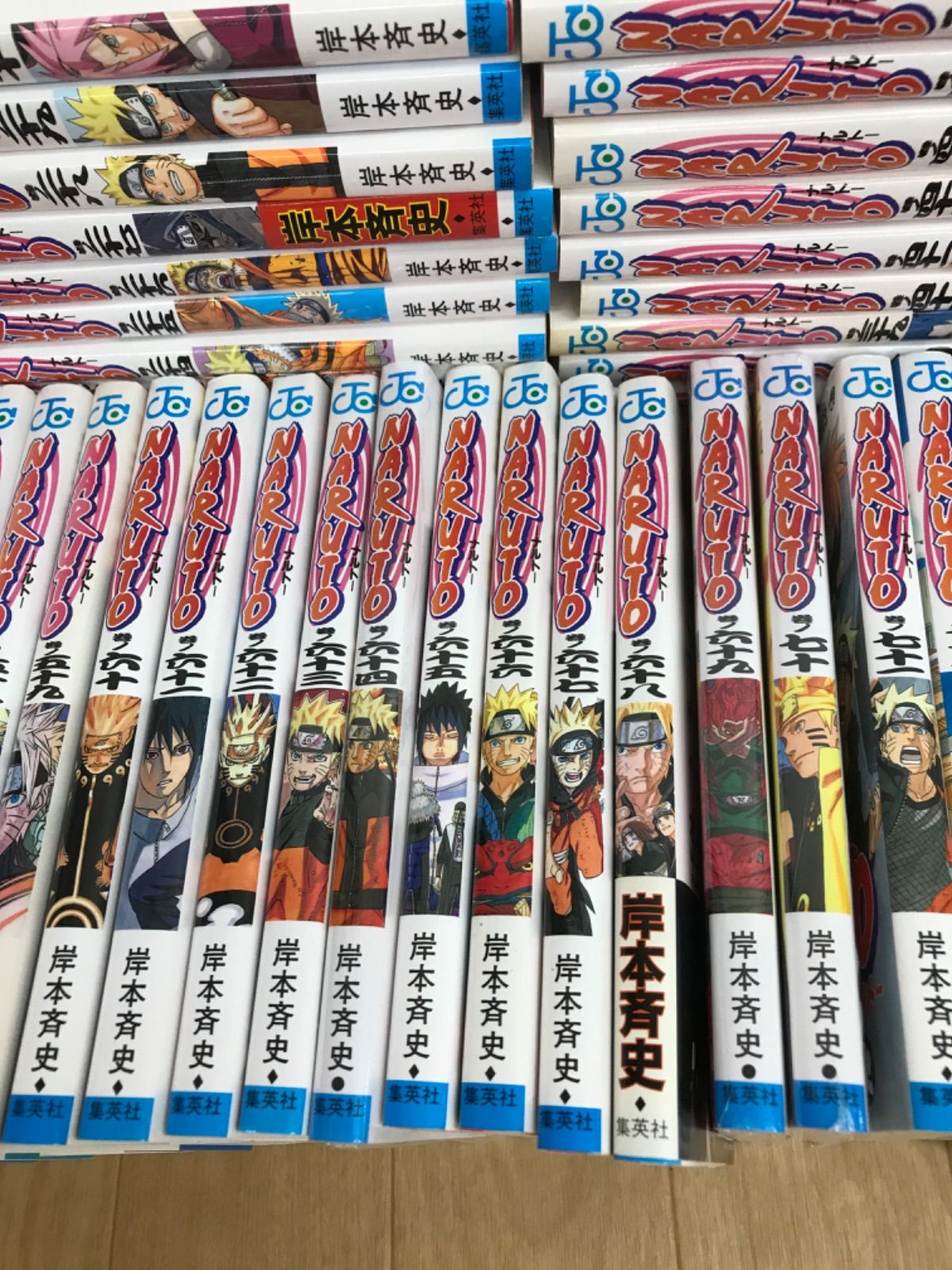 ☆③【未開封あり】NARUTO ナルト 1~72巻全巻 ・ 外伝＋関連本4冊