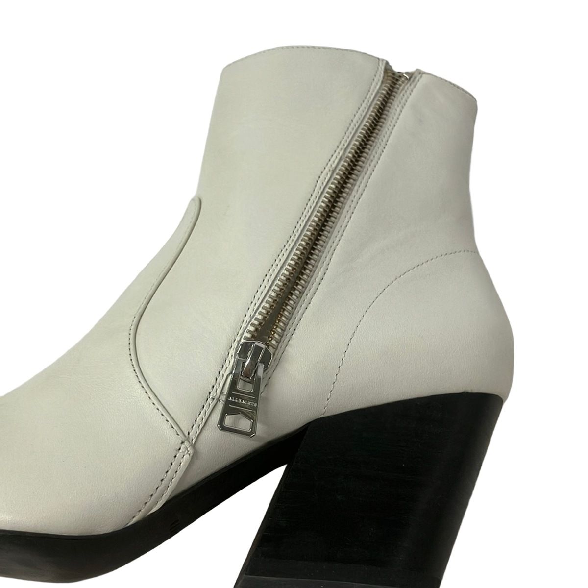 All Saints(オールセインツ) ショートブーツ 40 レディース 白×黒