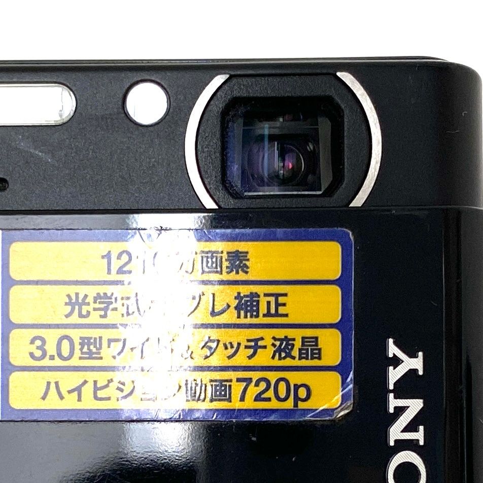 ソニー】SONY Cyber-shot DSC-T90 ブラック コンパクトデジタルカメラ