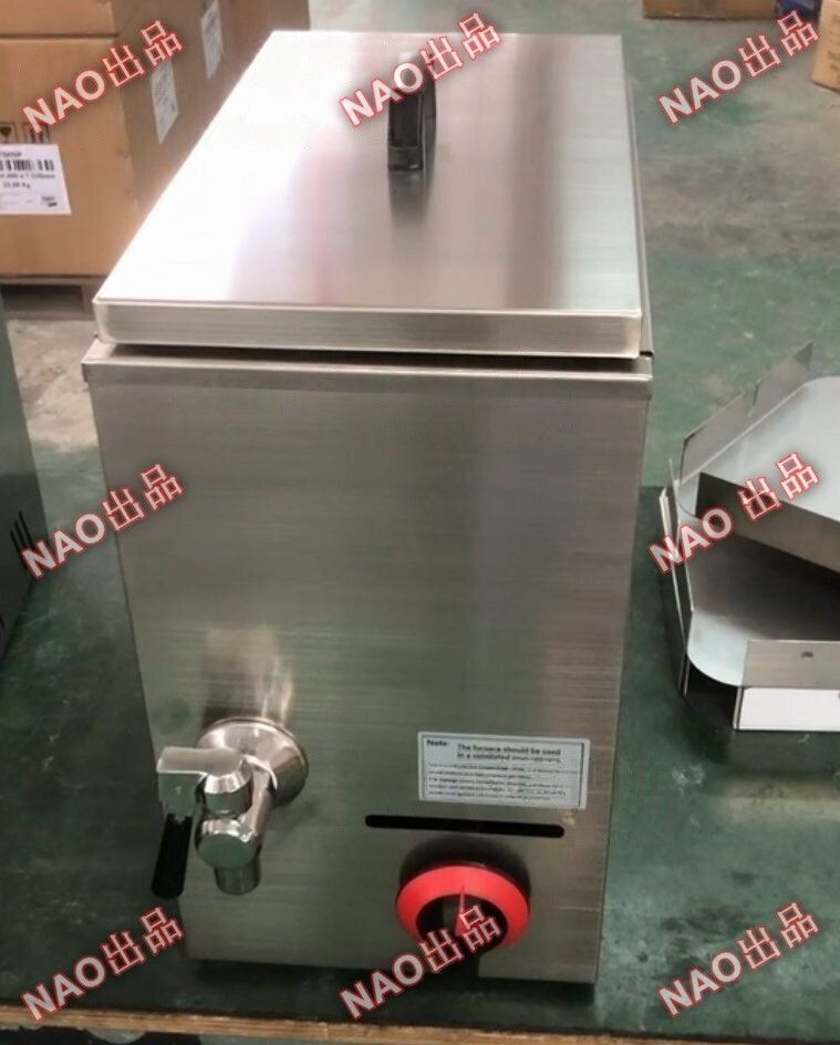 LPガスディープフライヤー 大容量 21L 12フック付き LPガス式_業務用_飲食店_店舗用品_屋台