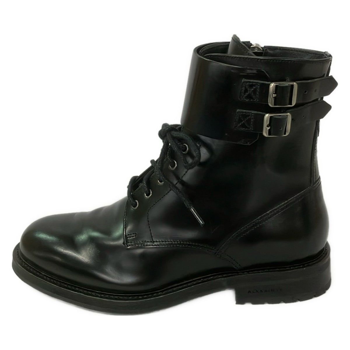 All Saints(オールセインツ) ショートブーツ 40 レディース 黒 レザー