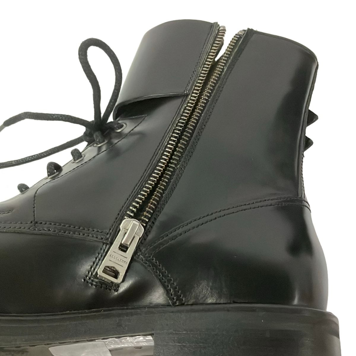 All Saints(オールセインツ) ショートブーツ 40 レディース 黒 レザー