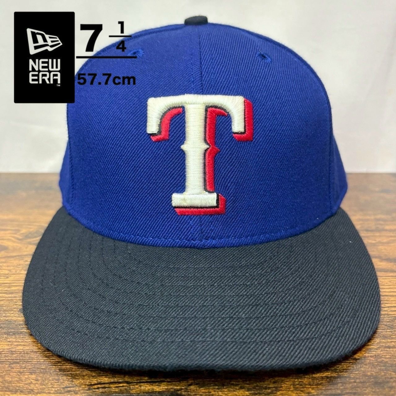 M15 ニューエラ 59fifty レンジャーズ usa製 ヴィンテージ1560