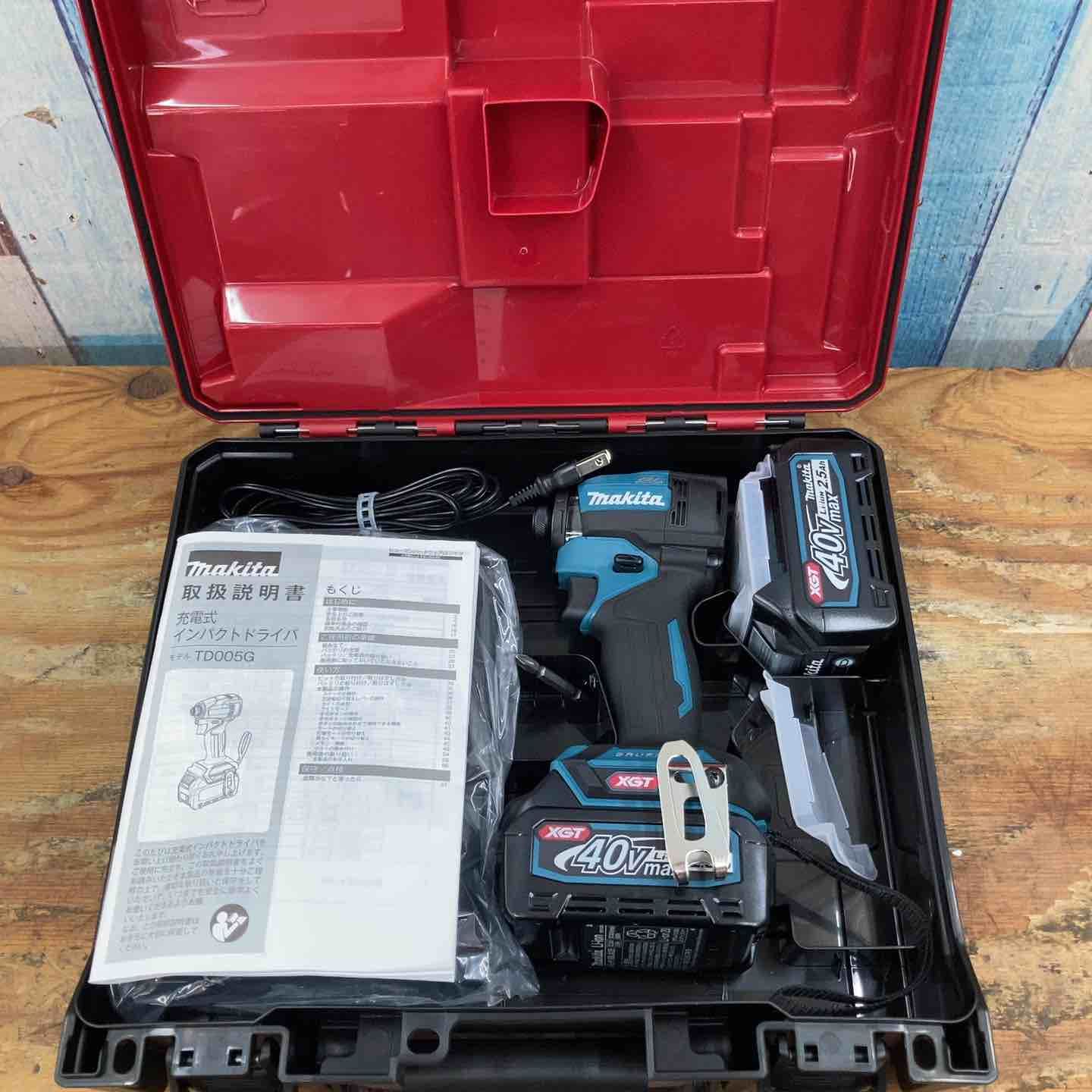 ★マキタ(makita) 40Vmaxコードレスインパクトドライバー TD005GRDX【柏店】