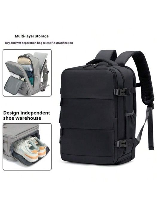 バッグ メンズ バックパック リュック 40x20x25cm ライアンエア機内持ち込み可能 バックパック、14インチノートパソコン収納可、オフィス、アウトドア、旅行、学校、通勤、スポーツ、卒業式などに使えるトラベルエッセンシャルズ