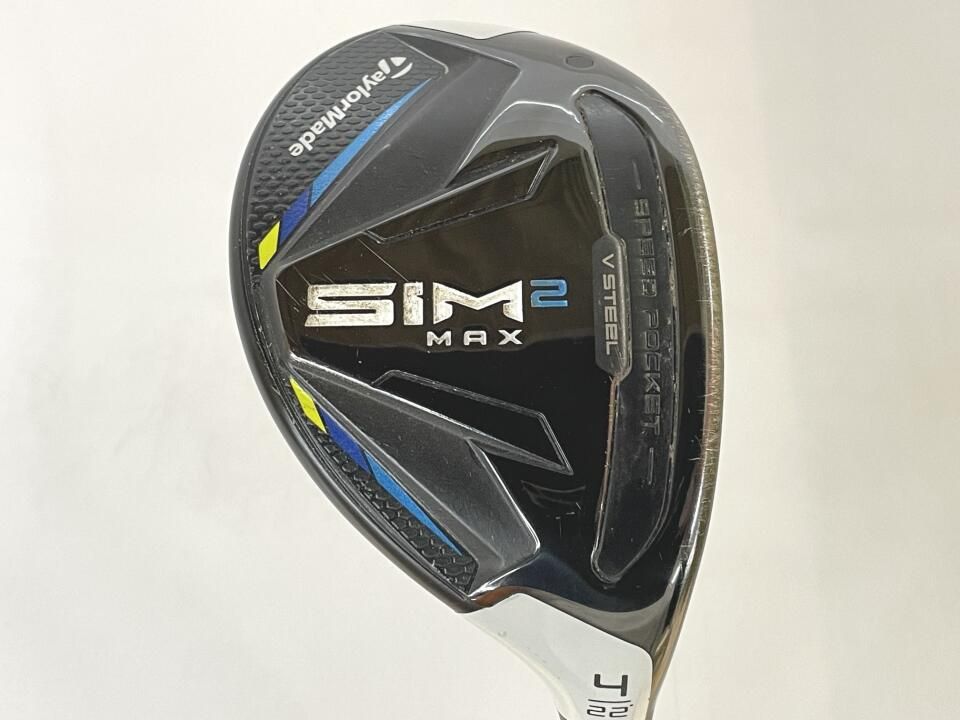 テーラーメイド　SIM2 MAX　22度　KBS MAX MT85 JP　Sフレックス　ユーティリティ　中古　ゴルフドゥ！岡山青江店【最短即日発送】