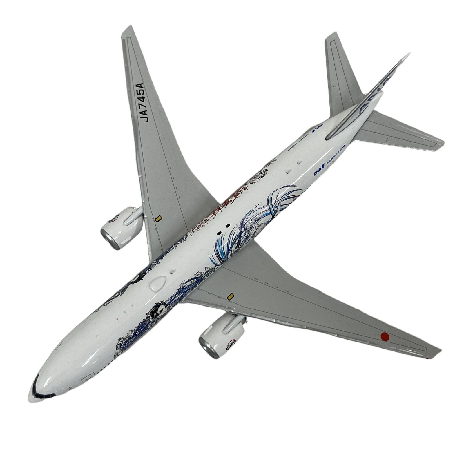 全日空商事 1/200 BOEING 777-200ER JA745A 鬼滅の刃じぇっと参