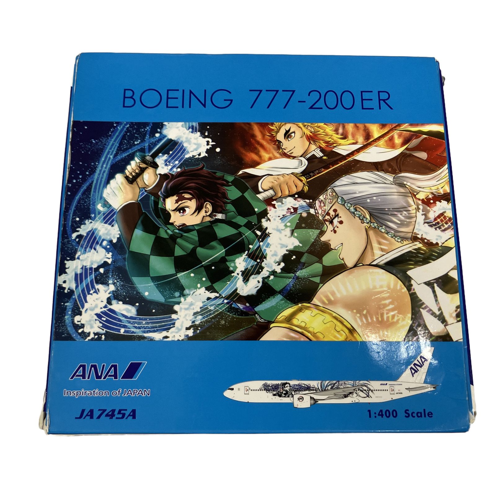 全日空商事 1/200 BOEING 777-200ER JA745A 鬼滅の刃じぇっと参