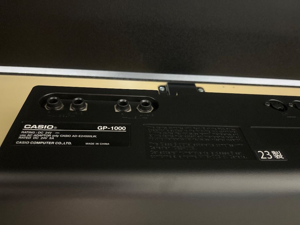 ☆92619【電子ピアノ】CASIO GP1000 23年製 - メルカリ