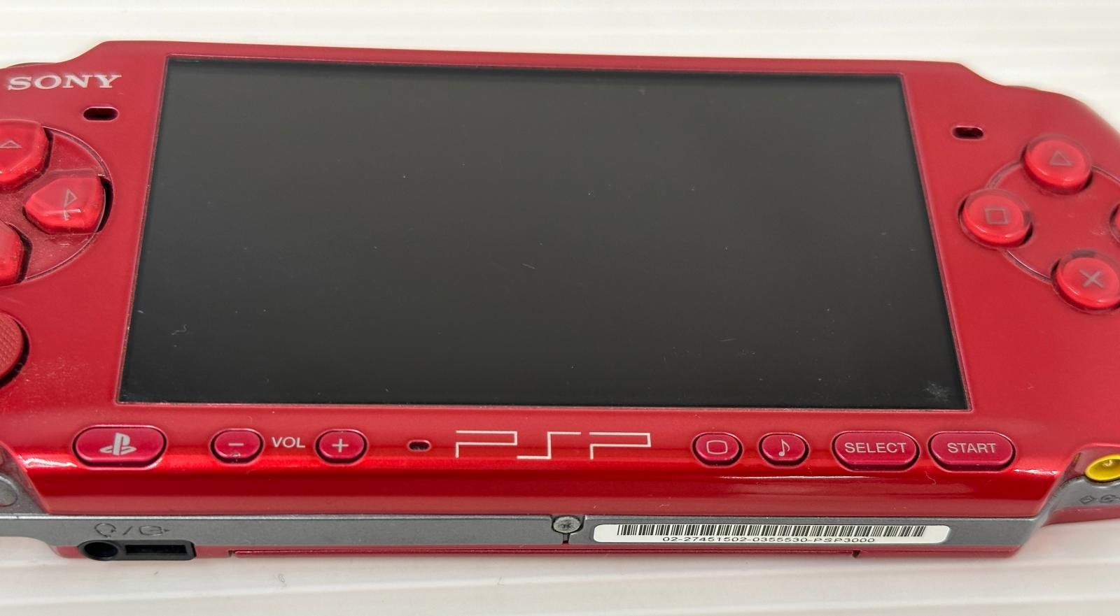 【ジャンク品】SONY ソニー PSP本体 PSP-3000 赤 (2607146) 【ジャンク品】SONY ソニー PSP本体 PSP-3000 赤 (2607146)
