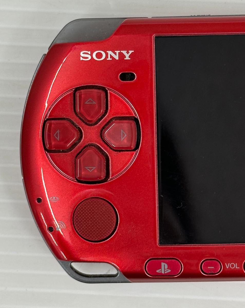 【ジャンク品】SONY ソニー PSP本体 PSP-3000 赤 (2607146) 【ジャンク品】SONY ソニー PSP本体 PSP-3000 赤 (2607146)
