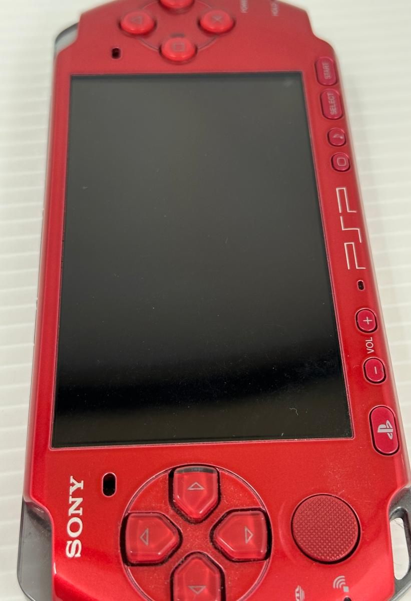 【ジャンク品】SONY ソニー PSP本体 PSP-3000 赤 (2607146) 【ジャンク品】SONY ソニー PSP本体 PSP-3000 赤 (2607146)